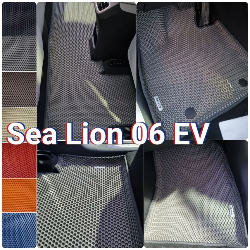 Коврики EVA для BYD Sea Lion 06 EV (2025-н.в.) купить в Минске - салон, багажник