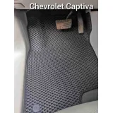 Коврики EVA для Chevrolet Captiva C140 (2011-2014) купить в салон, багажник. ДОСТАВКА ПО БЕЛАРУСИ.