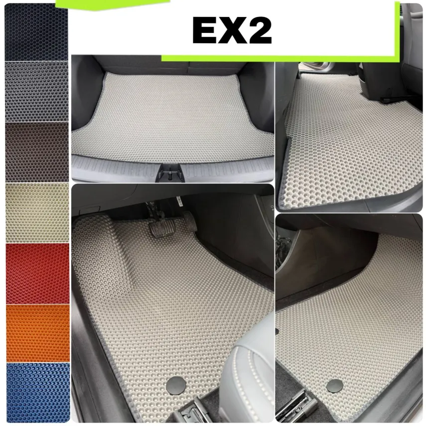 Коврики EVA для Geely EX2 (2025-н.в.) купить в Минске – в салон, багажник