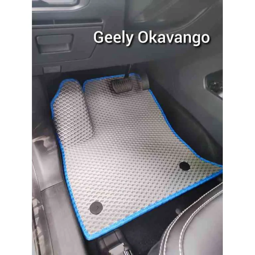 Автоковрики EVA (эва коврики) для Geely Okavango (2021-н.в) купить в Минске - салон, багажник