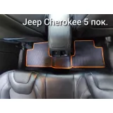 Автоковрики EVA (эваковрики) для Jeep Cherokee 5 KL (2013-н.в,) купить в Минске - салон, багажник