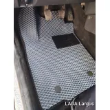 Коврики для Lada Largus 2 рестайлинг (2021-н.в.) купить в салон, багажник. ДОСТАВКА ПО БЕЛАРУСИ