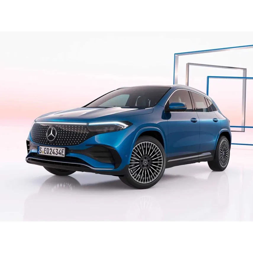 Коврики EVA для Mercedes EQA (2021-н.в.) купить в салон, багажник. ДОСТАВКА ПО БЕЛАРУСИ.