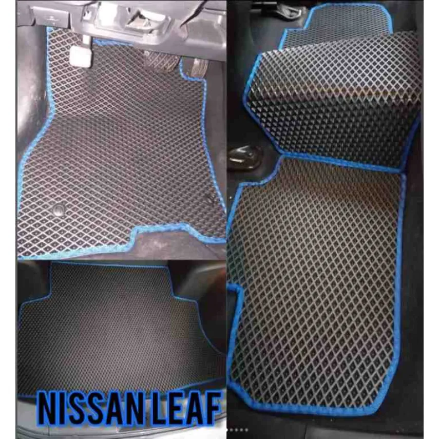 Коврики EVA для Nissan Leaf (2010-2017) купить в салон, багажник. ДОСТАВКА ПО БЕЛАРУСИ