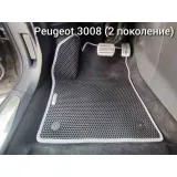 Коврики EVA для Peugeot 3008 2 (2016-2024) купить в салон, багажник. ДОСТАВКА ПО БЕЛАРУСИ.