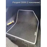 Коврики EVA для Peugeot 3008 2 (2016-2024) купить в салон, багажник. ДОСТАВКА ПО БЕЛАРУСИ.