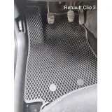 Коврики для Renault Clio 3 (2005-2014) купить в салон, багажник. ДОСТАВКА ПО БЕЛАРУСИ