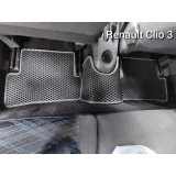 Коврики для Renault Clio 3 (2005-2014) купить в салон, багажник. ДОСТАВКА ПО БЕЛАРУСИ