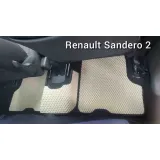 Коврики для Renault Sandero 2 (2013-2022) купить в салон, багажник. ДОСТАВКА ПО БЕЛАРУСИ