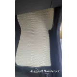 Коврики для Renault Sandero 2 (2013-2022) купить в салон, багажник. ДОСТАВКА ПО БЕЛАРУСИ
