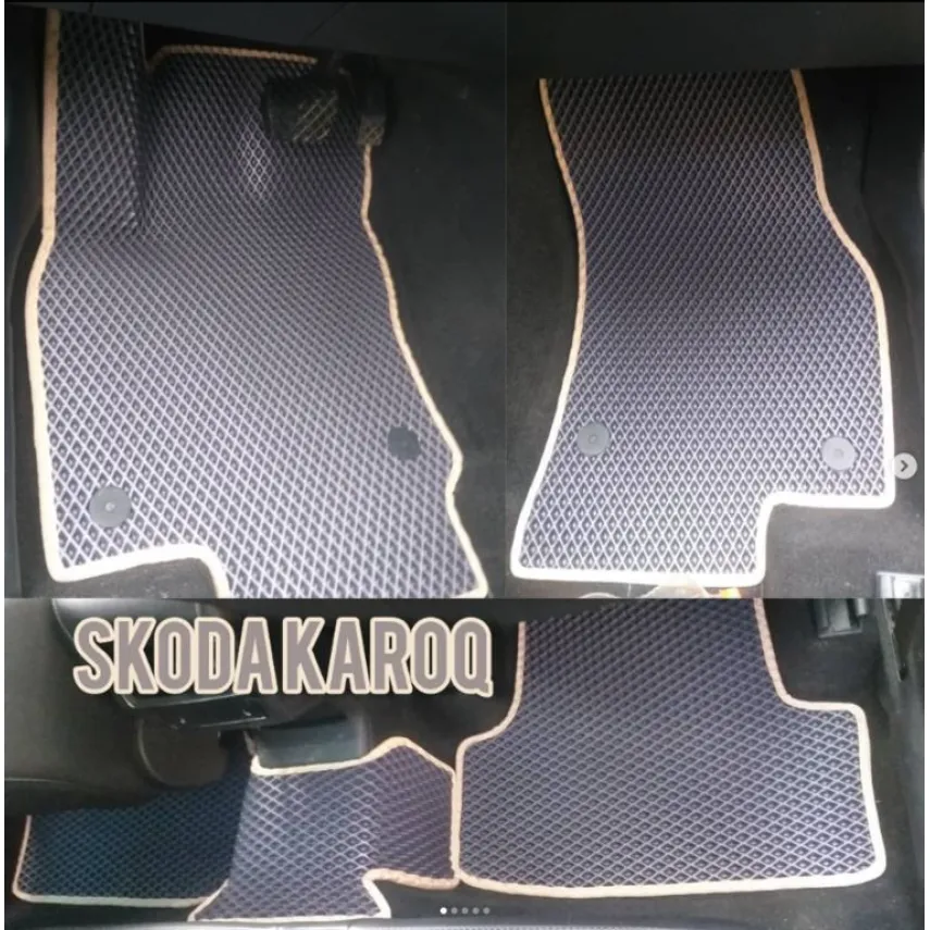 Коврики для Skoda Karoq (2017-н.в.) купить в салон, багажник. ДОСТАВКА ПО БЕЛАРУСИ