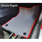 Коврики EVA для Skoda Rapid 2 (2020-2023) купить в салон, багажник. ДОСТАВКА ПО БЕЛАРУСИ.