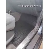 Автоковрики EVA (эваковрики) для SsangYong Actyon 2 (2010-н.в) в Минске - салон, багажник