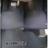 Автоковрики EVA (эваковрики) для Tesla Model S (2012-н.в) купить в Минске - салон, багажник