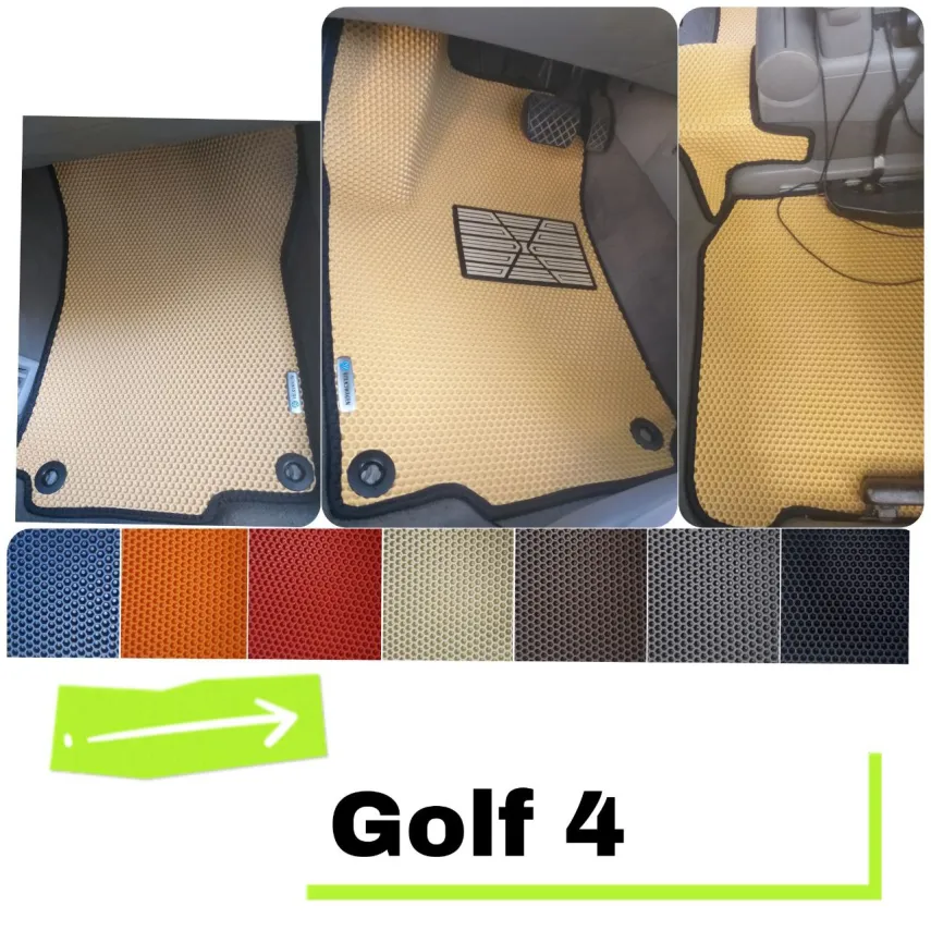 Коврики для Volkswagen Golf 4 (1997-2006) купить в салон, багажник. ДОСТАВКА ПО БЕЛАРУСИ
